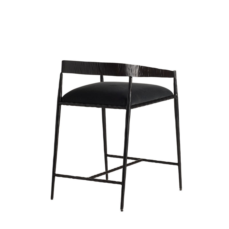 Arteriors FSI21 Counter Stool, Midnight Grey