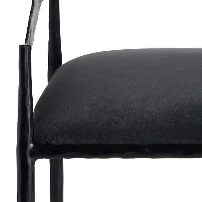 Arteriors FSI21 Counter Stool, Midnight Grey