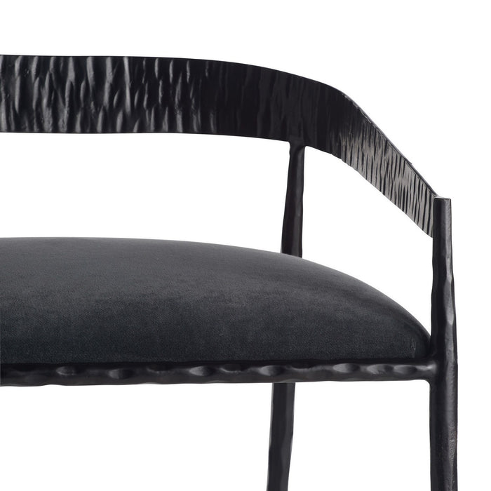 Arteriors FSI21 Counter Stool, Midnight Grey