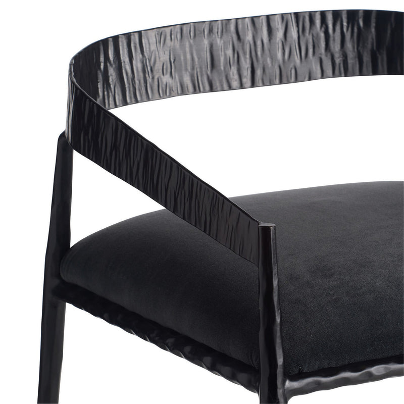 Arteriors FSI21 Counter Stool, Midnight Grey