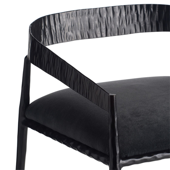 Arteriors FSI21 Counter Stool, Midnight Grey