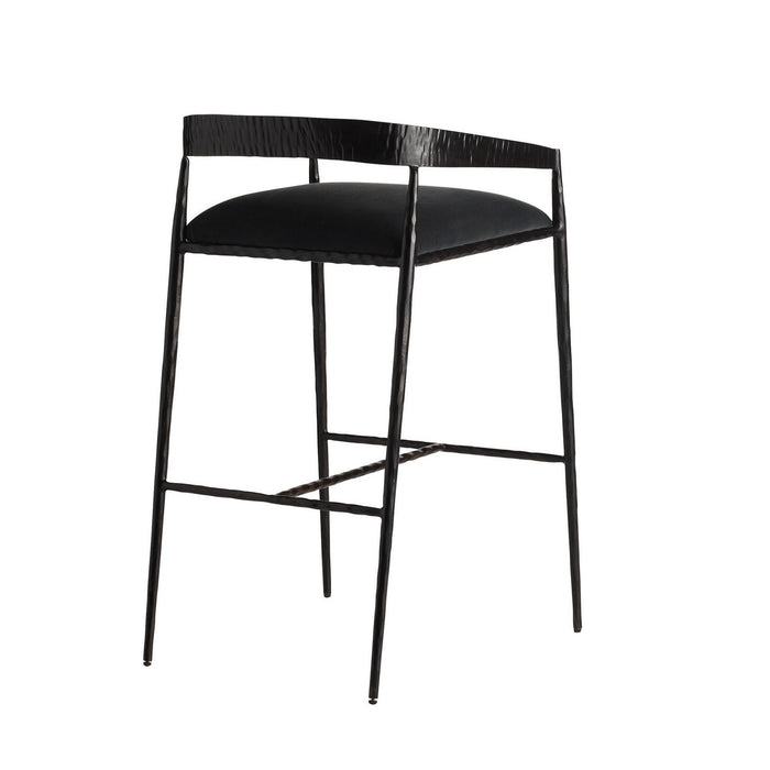 Arteriors FSI22 Bar Stool, Midnight Grey