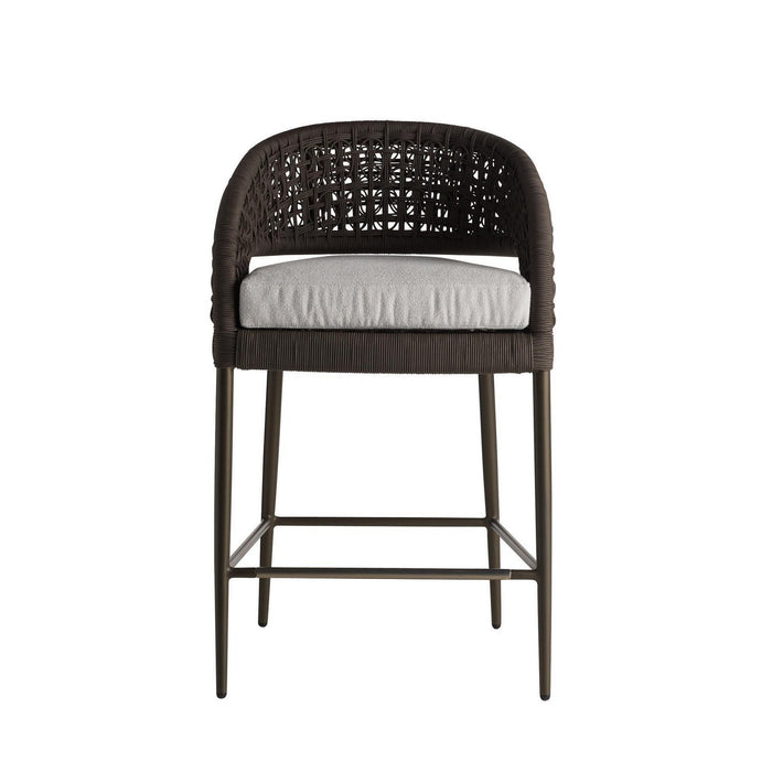 Arteriors FSS09 Outdoor Counter Stool, Porpoise