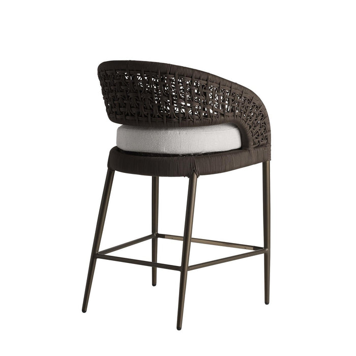 Arteriors FSS09 Outdoor Counter Stool, Porpoise
