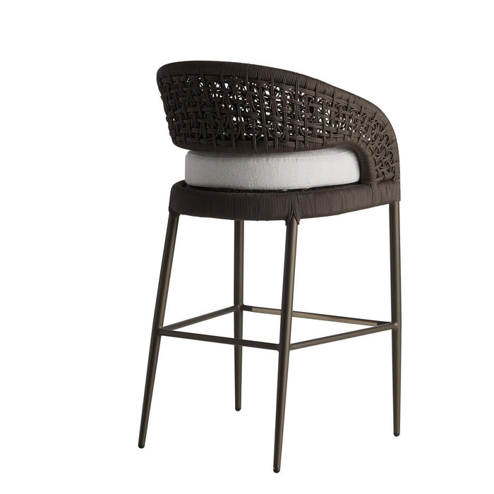 Arteriors FSS10 Outdoor Bar Stool, Porpoise