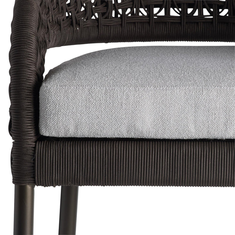 Arteriors FSS10 Outdoor Bar Stool, Porpoise