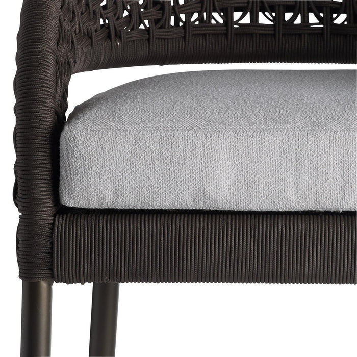 Arteriors FSS10 Outdoor Bar Stool, Porpoise
