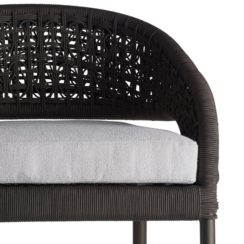 Arteriors FSS10 Outdoor Bar Stool, Porpoise