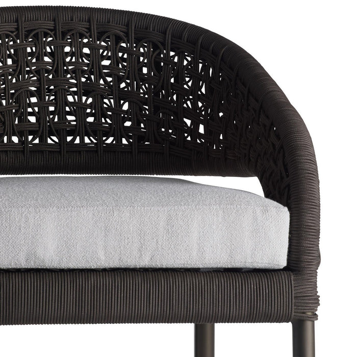 Arteriors FSS10 Outdoor Bar Stool, Porpoise