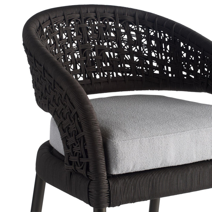 Arteriors FSS10 Outdoor Bar Stool, Porpoise