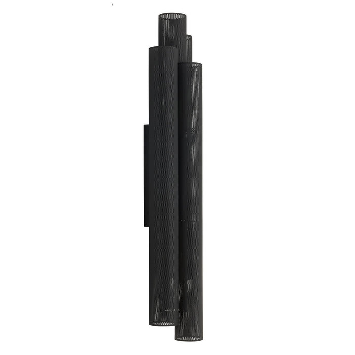 Arteriors GADWC12 Two Light Outdoor Wall Sconce, Marine Grade Matte Black