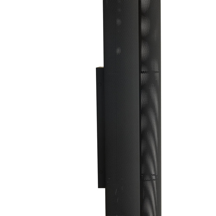 Arteriors GADWC12 Two Light Outdoor Wall Sconce, Marine Grade Matte Black