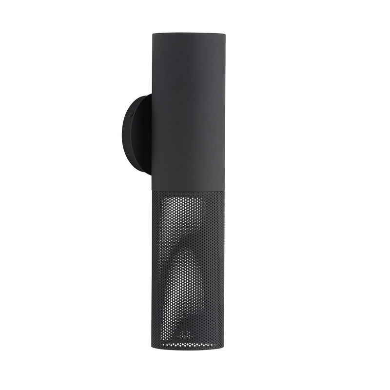 Arteriors GADWC13 One Light Outdoor Wall Sconce, Marine Grade Matte Black