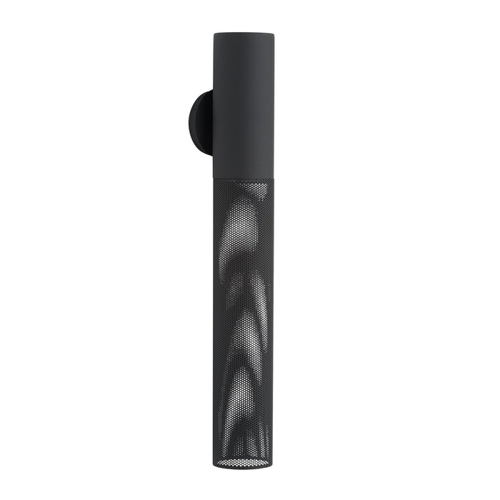 Arteriors GADWC14 One Light Outdoor Wall Sconce, Marine Grade Matte Black