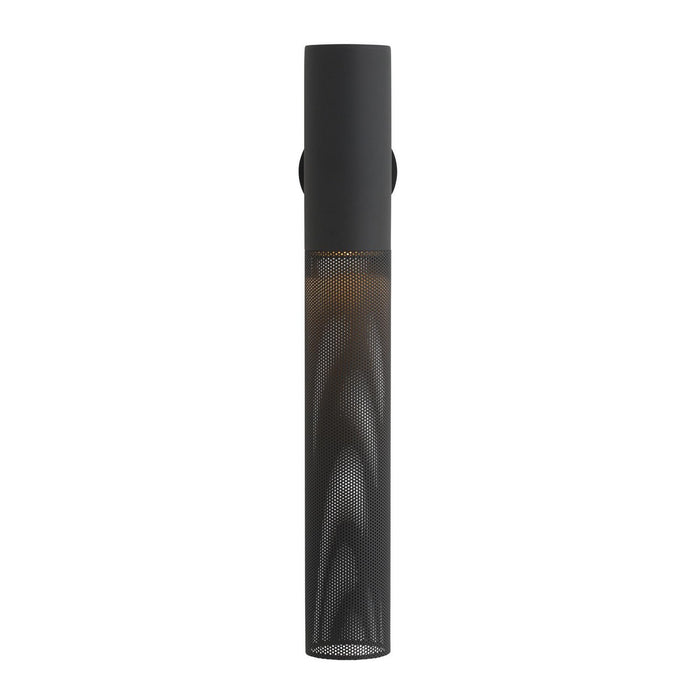 Arteriors GADWC14 One Light Outdoor Wall Sconce, Marine Grade Matte Black
