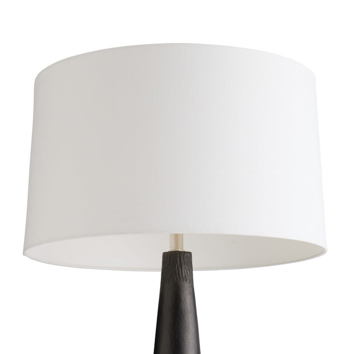 Arteriors PFI19-754 One Light Floor Lamp, Antiqued Aluminum