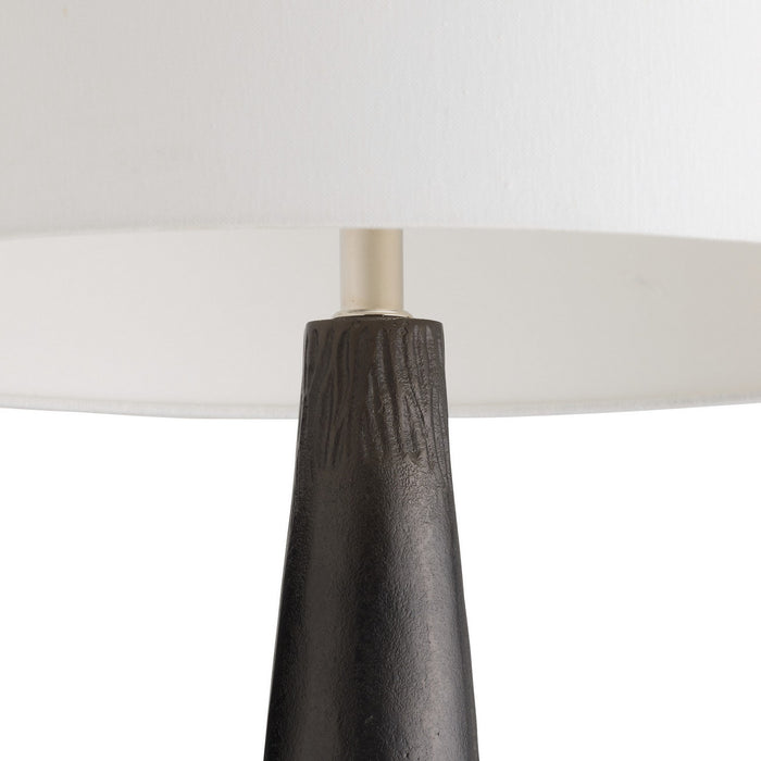 Arteriors PFI19-754 One Light Floor Lamp, Antiqued Aluminum
