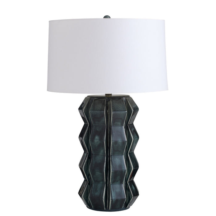 Arteriors PTC57-827 One Light Table Lamp, Ocean Reactive