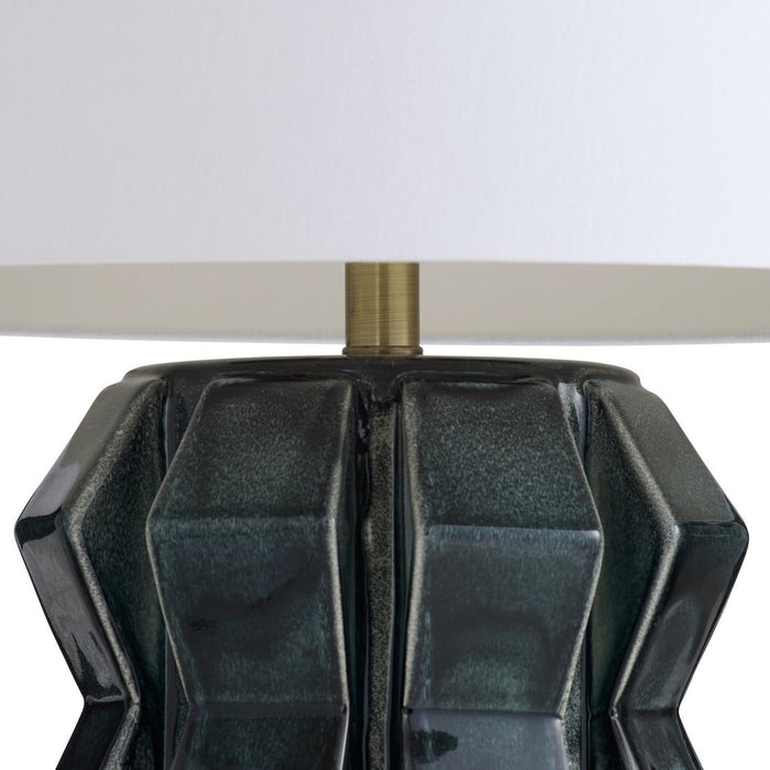 Arteriors PTC57-827 One Light Table Lamp, Ocean Reactive