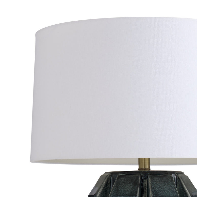 Arteriors PTC57-827 One Light Table Lamp, Ocean Reactive