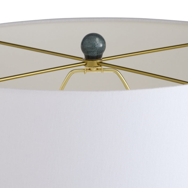 Arteriors PTC57-827 One Light Table Lamp, Ocean Reactive
