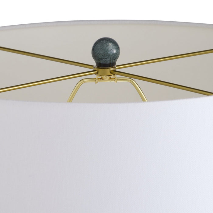 Arteriors PTC57-827 One Light Table Lamp, Ocean Reactive