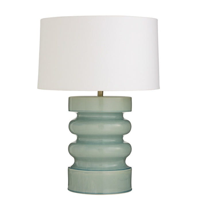 Arteriors PTC58-421 One Light Table Lamp, Celedon