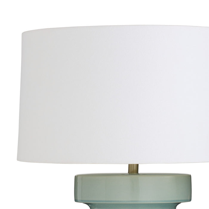 Arteriors PTC58-421 One Light Table Lamp, Celedon