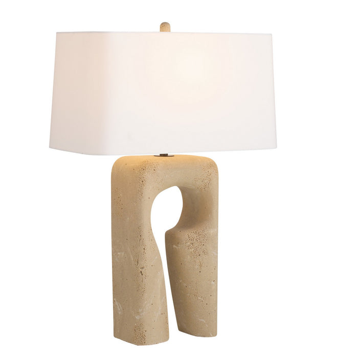 Arteriors PTC63-SH044 One Light Table Lamp, Sand