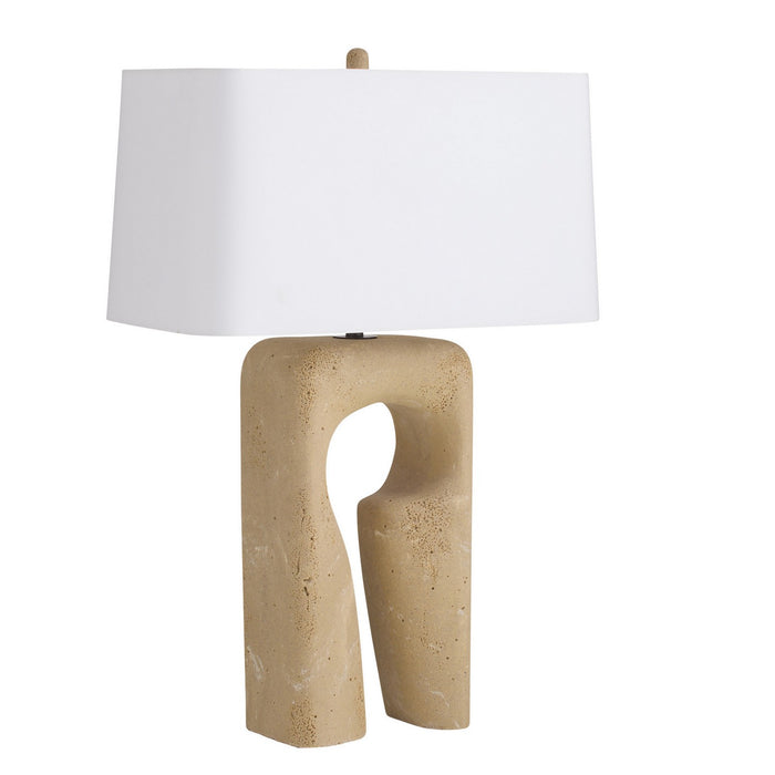 Arteriors PTC63-SH044 One Light Table Lamp, Sand