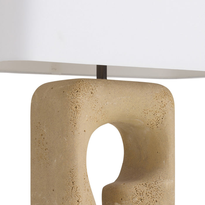 Arteriors PTC63-SH044 One Light Table Lamp, Sand