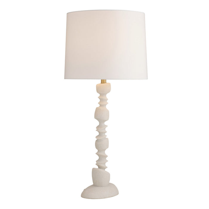 Arteriors PTC67-711 One Light Table Lamp, Ivory