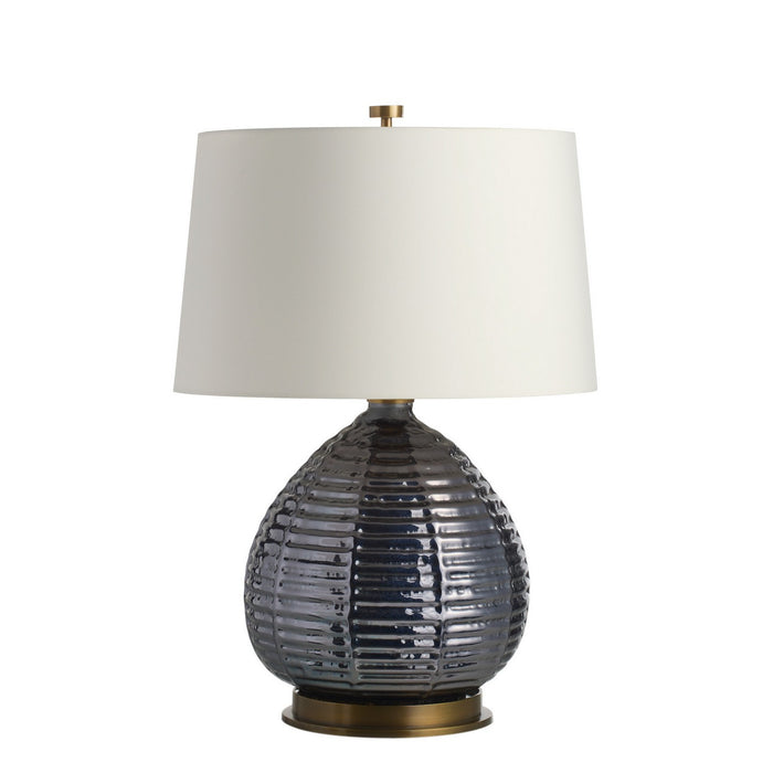 Arteriors PTI24-SH024 One Light Table Lamp, Flint Luster