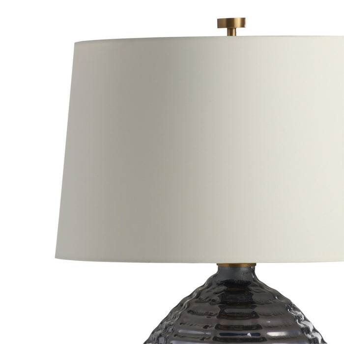 Arteriors PTI24-SH024 One Light Table Lamp, Flint Luster