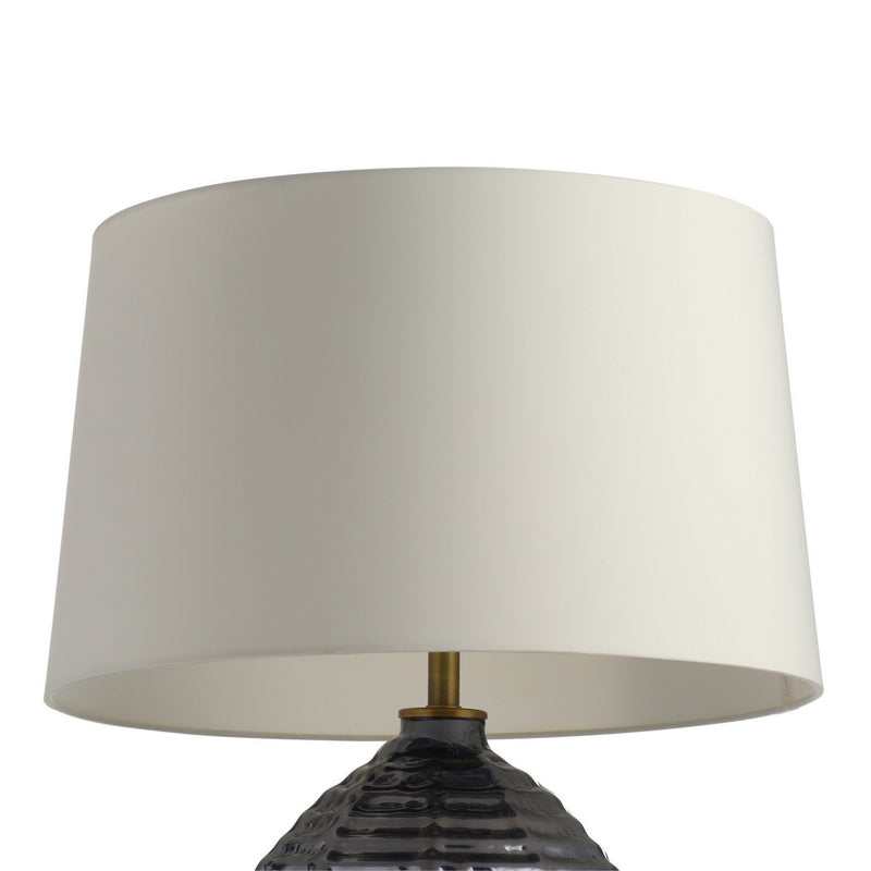 Arteriors PTI24-SH024 One Light Table Lamp, Flint Luster