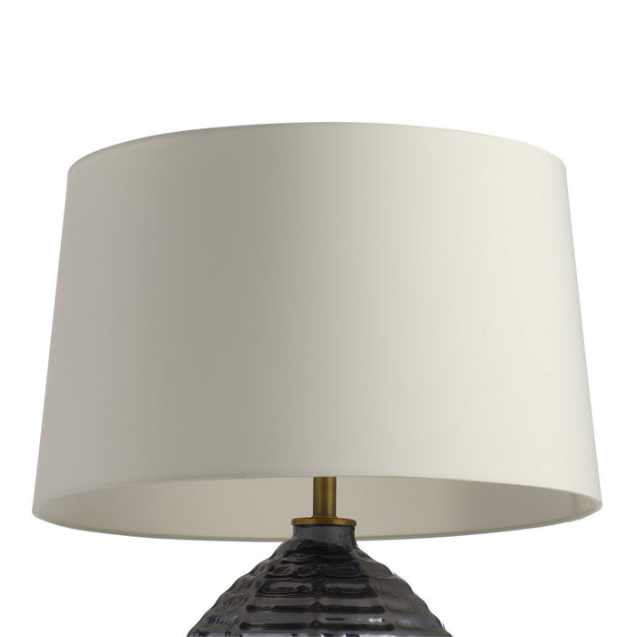 Arteriors PTI24-SH024 One Light Table Lamp, Flint Luster