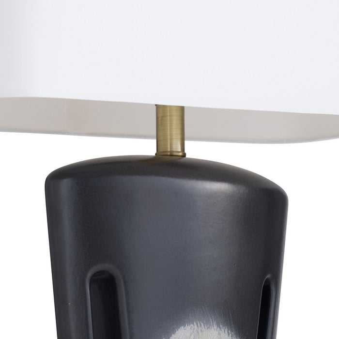 Arteriors PTS20-517 One Light Table Lamp, Shoreline Reactive