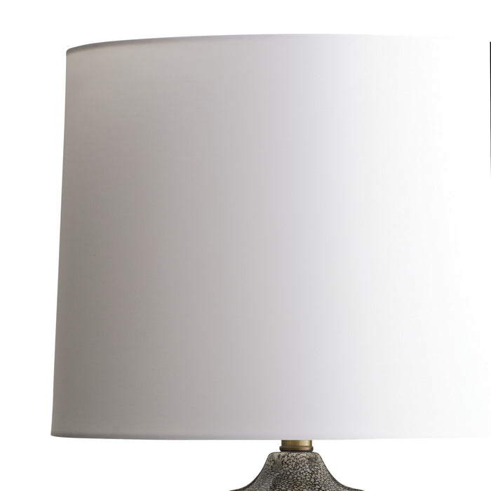 Arteriors PTS22-711 One Light Table Lamp, Obsidian Reactive