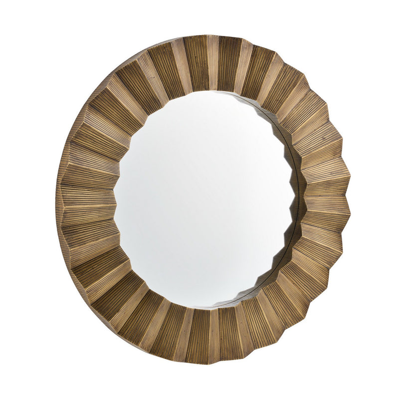 Arteriors WMI72 Mirror, Dark Antique Brass