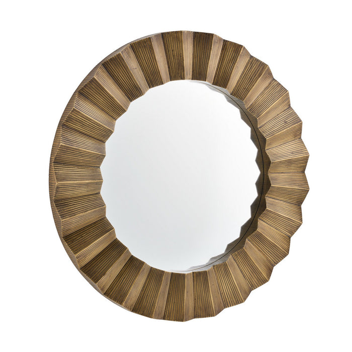 Arteriors WMI72 Mirror, Dark Antique Brass