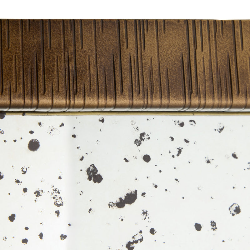 Arteriors WMI85 Floor Mirror, Antiqued Aluminum