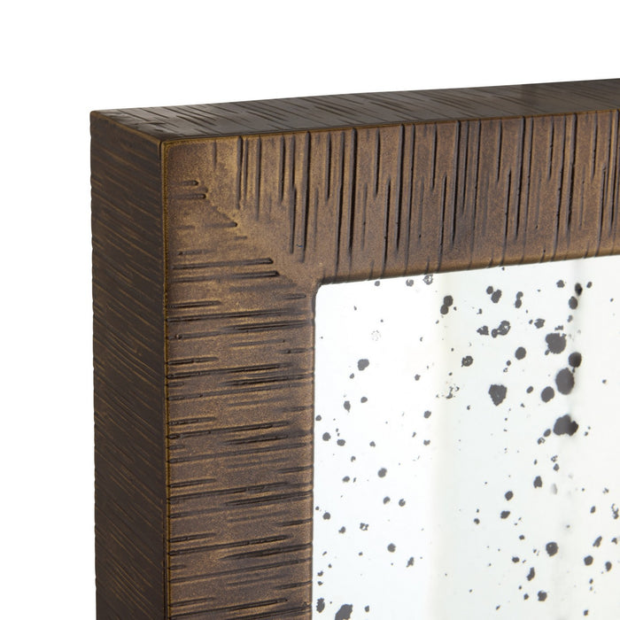 Arteriors WMI85 Floor Mirror, Antiqued Aluminum