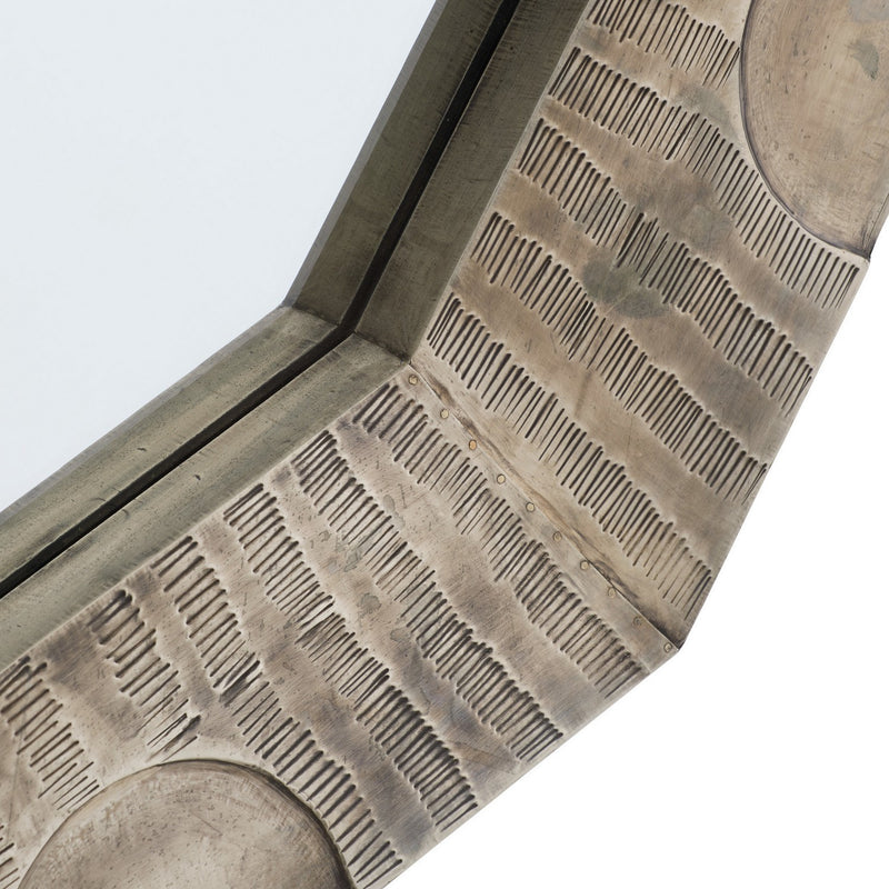 Arteriors WMI86 Mirror, Burnished Silver