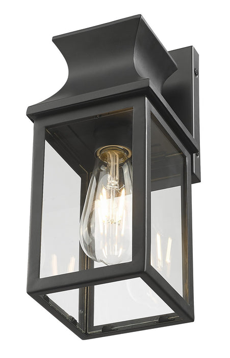 Acclaim Lighting 1021BK One Light Wall Lantern, Matte Black
