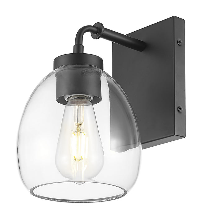 Acclaim Lighting IN40060BK One Light Wall Sconce, Matte Black