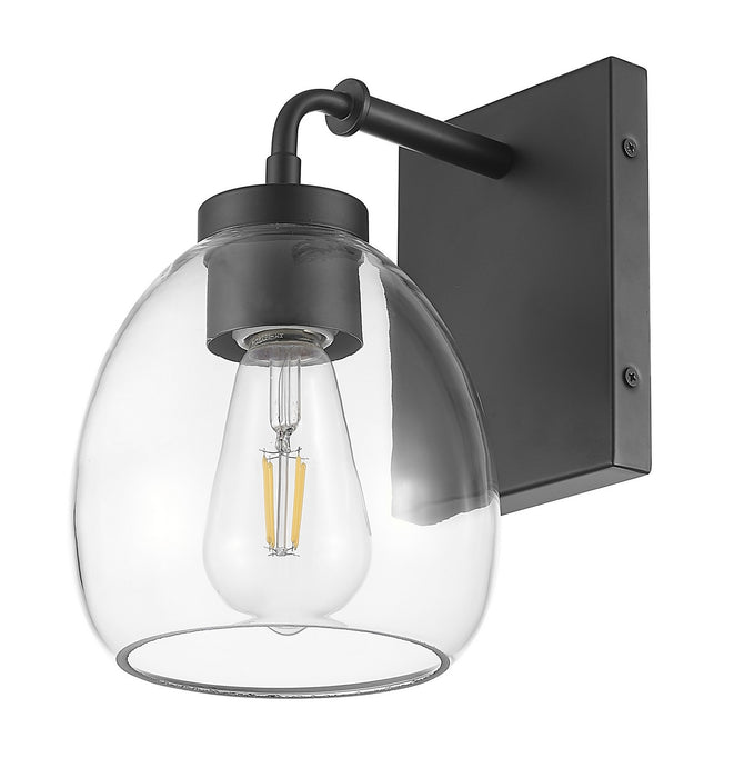 Acclaim Lighting IN40060BK One Light Wall Sconce, Matte Black