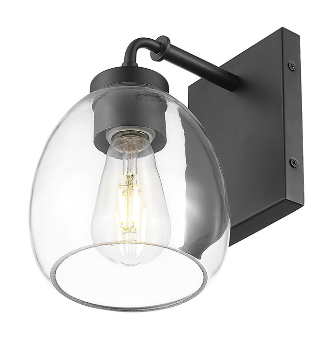 Acclaim Lighting IN40060BK One Light Wall Sconce, Matte Black