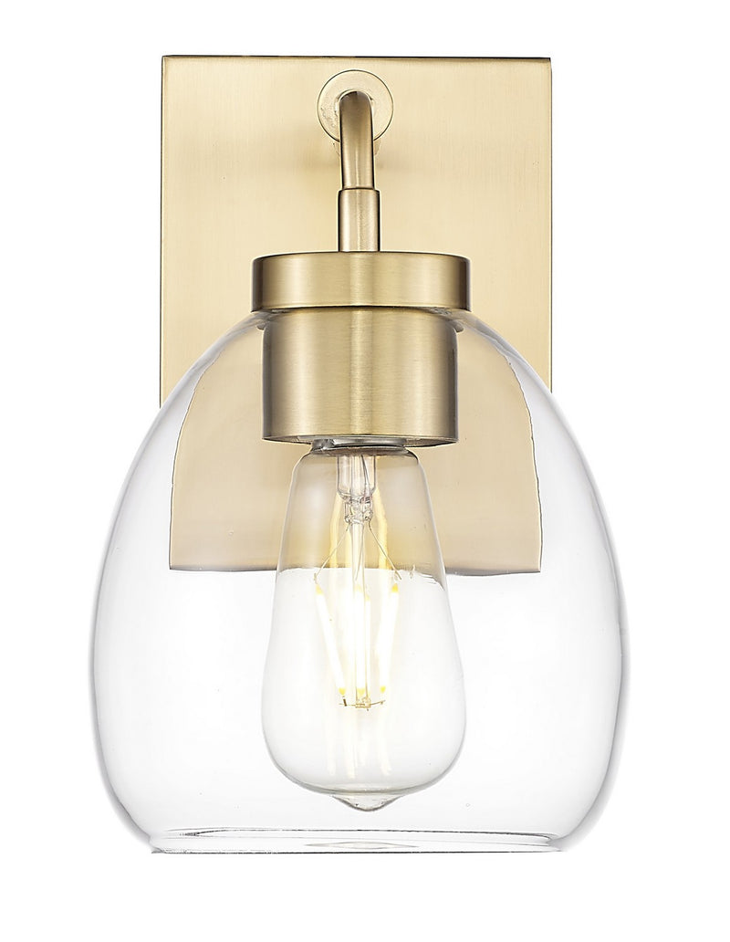 Acclaim Lighting IN40060BR One Light Wall Sconce, Brass