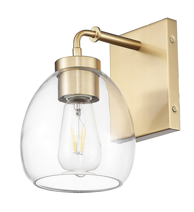 Acclaim Lighting IN40060BR One Light Wall Sconce, Brass