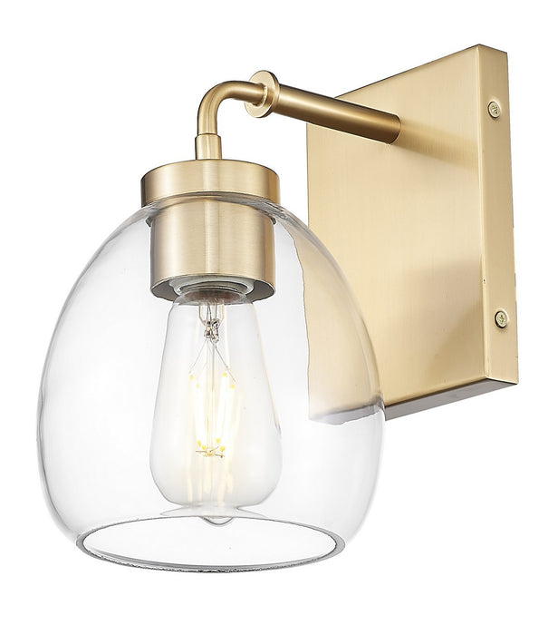 Acclaim Lighting IN40060BR One Light Wall Sconce, Brass